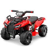 Megastar JS Champion 6V Electric Ride On Quad Red 320J - Colorland Toys